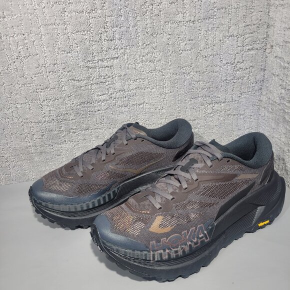 Hoka One Mafate X _J.L-A.L_ Unisex Size US M8 W9 Jet Black Espresso Sneakers. - Picture 6 of 13